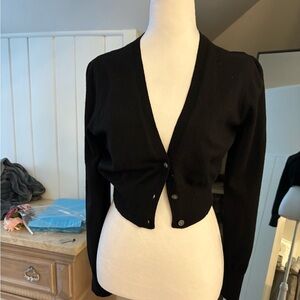 DKNY Black Women's Cardigan Sweater